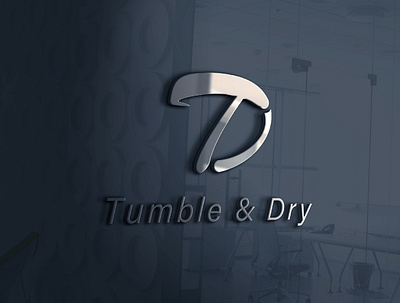 tumble dry design illustration logo minimal