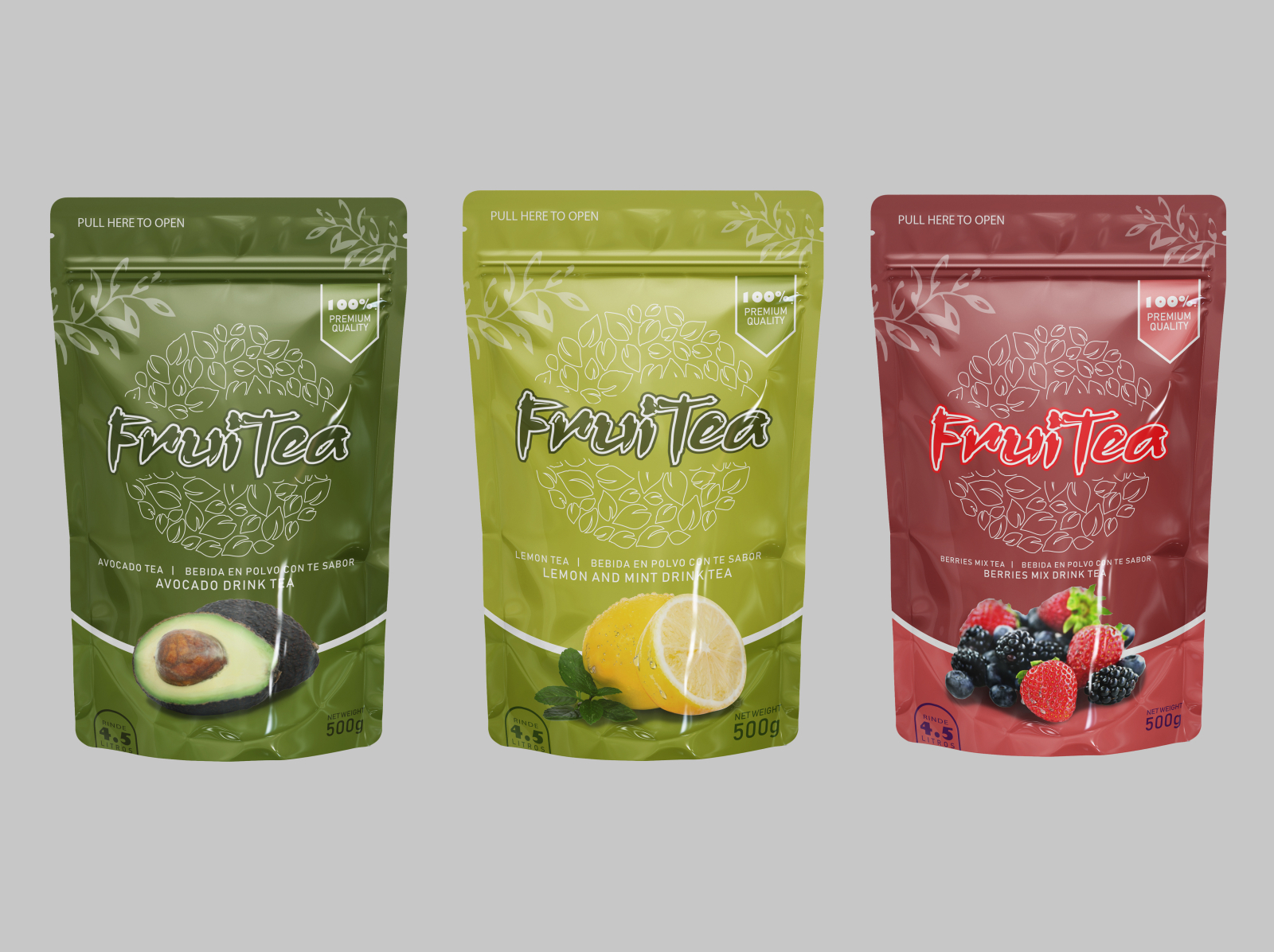 FruiTea by Justine De Vera on Dribbble