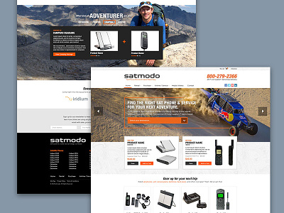 Satmodo Ecommerce Site adventure black car ecommerce grey map offroad people phone texture white