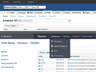 Saturday morning experiments with Assembla all in one assembla brand ui ux