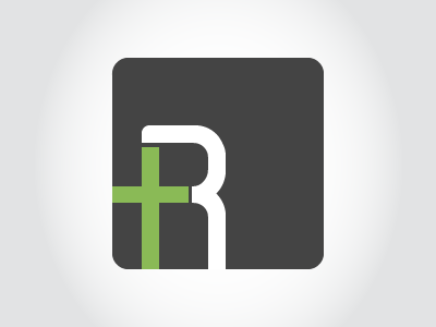 Remix Green brand church design green identity logo mark remix