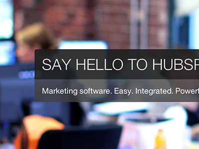 Say hello to who?! design home hubspot js responsive