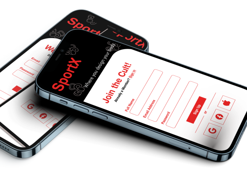 Daily Ui 001Sign up/Log In Page by Shreya Sharma on Dribbble