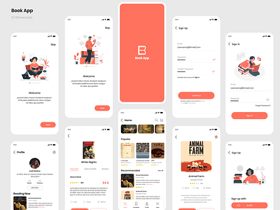 Book App Design