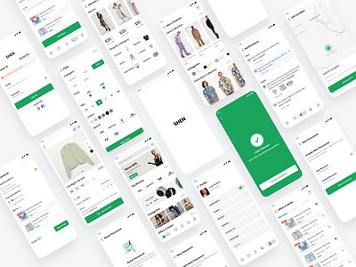 SHEN E-commerce App Design ui