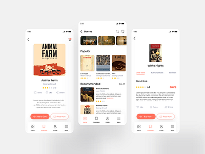 Book App - Home& Book Details