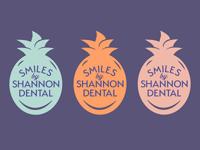 Logo for Dentist — Concept 1 brand brand identity brand mark branding dentist identity logo pinnaple