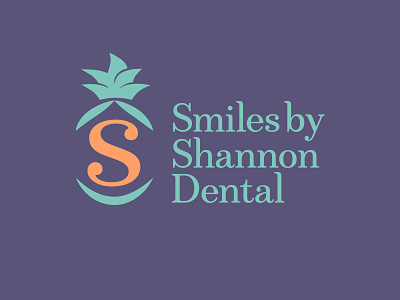 Logo for Dentist — Concept 2 brand brand identity brand mark denstistry dentist identity logo pinapple