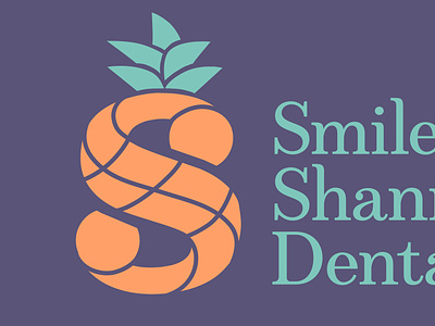 Logo for Dentist — Concept 3 brand brand identity brand mark denstistry dentist health identity logo logomark pinapple