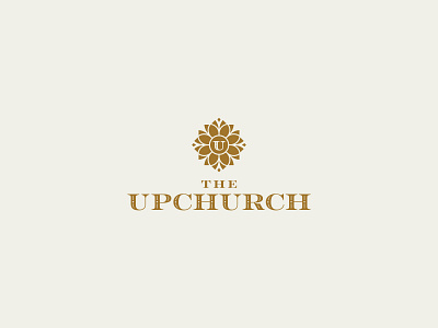 The Upchurch branding logo logo design logodesign logos logotype nc north carolina raleigh real estate real estate branding real estate logo realestate venue venues