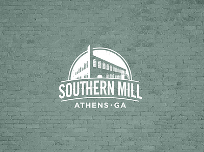Southern Mill athens georgia logo logo design logodesign logos real estate real estate branding real estate logo realestate