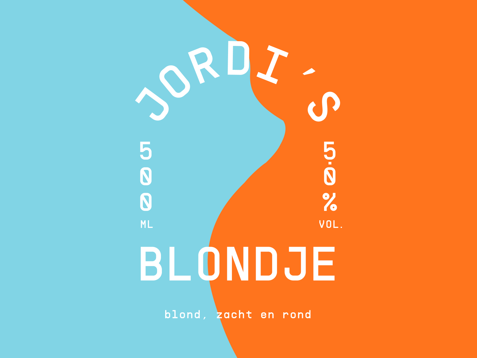 Jordi S Blondje Label By Nada Moes On Dribbble Jordi S Blondje Label By Nada Moes On Dribbble