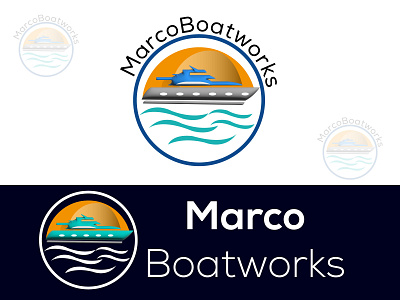 Create a Boat Logo design boat branding design graphic design illustration logo mascot minimalist text logo typography logo vector vector logo