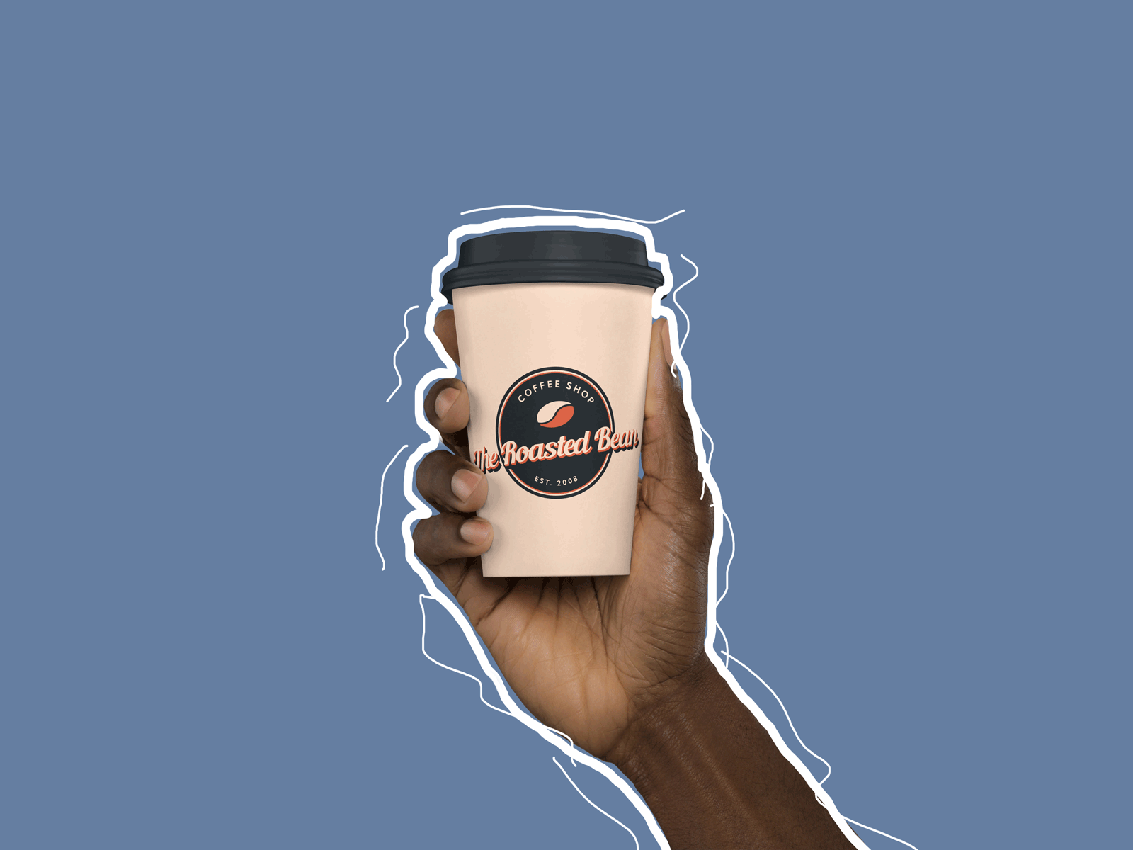 The Roasted Bean by Katya Rancheva on Dribbble