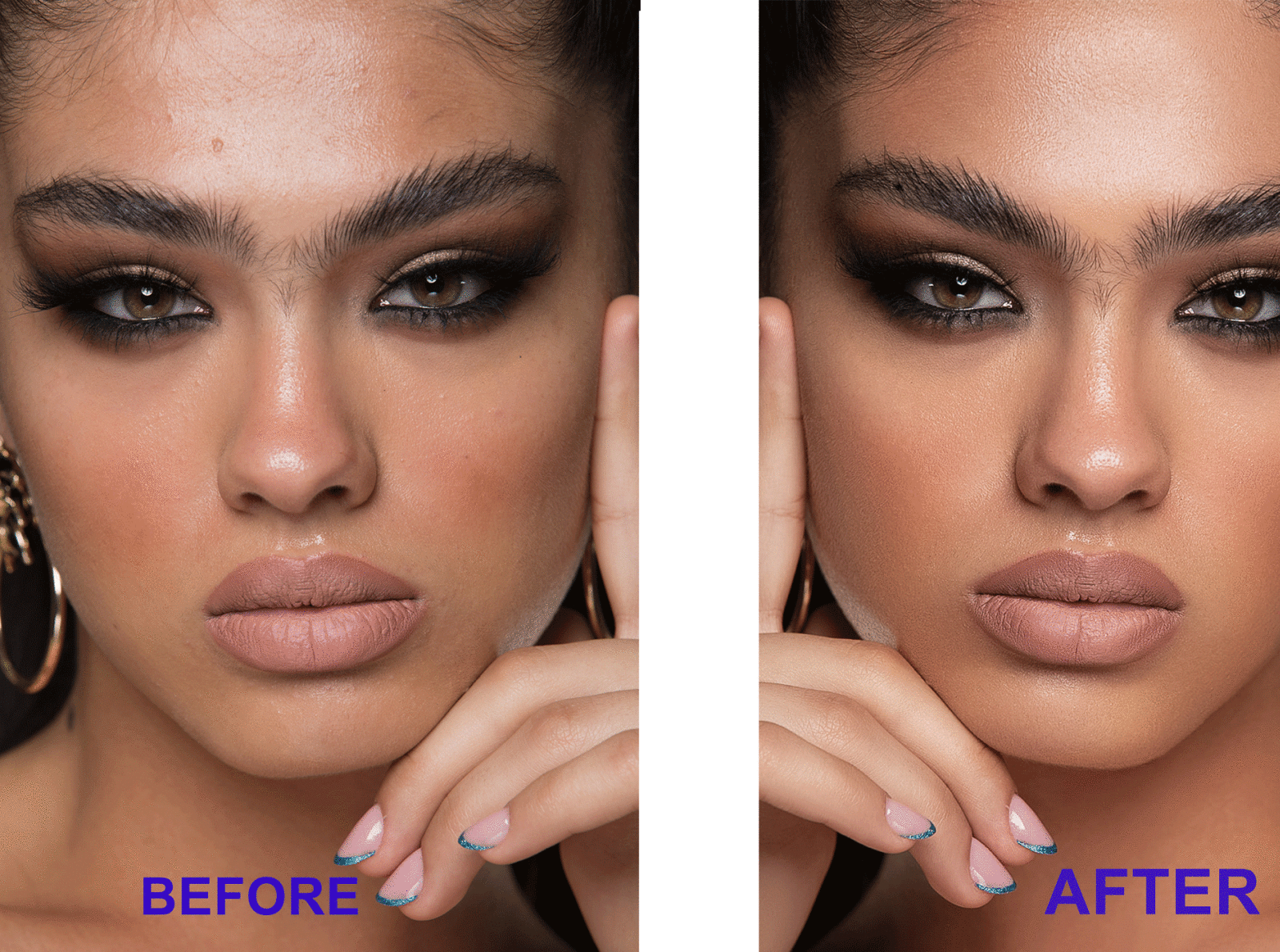 Retouching services professionally