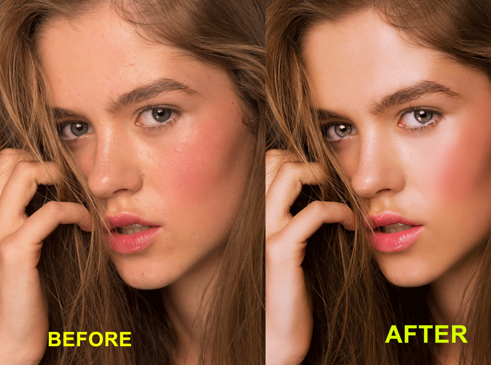 Retouching services professionally