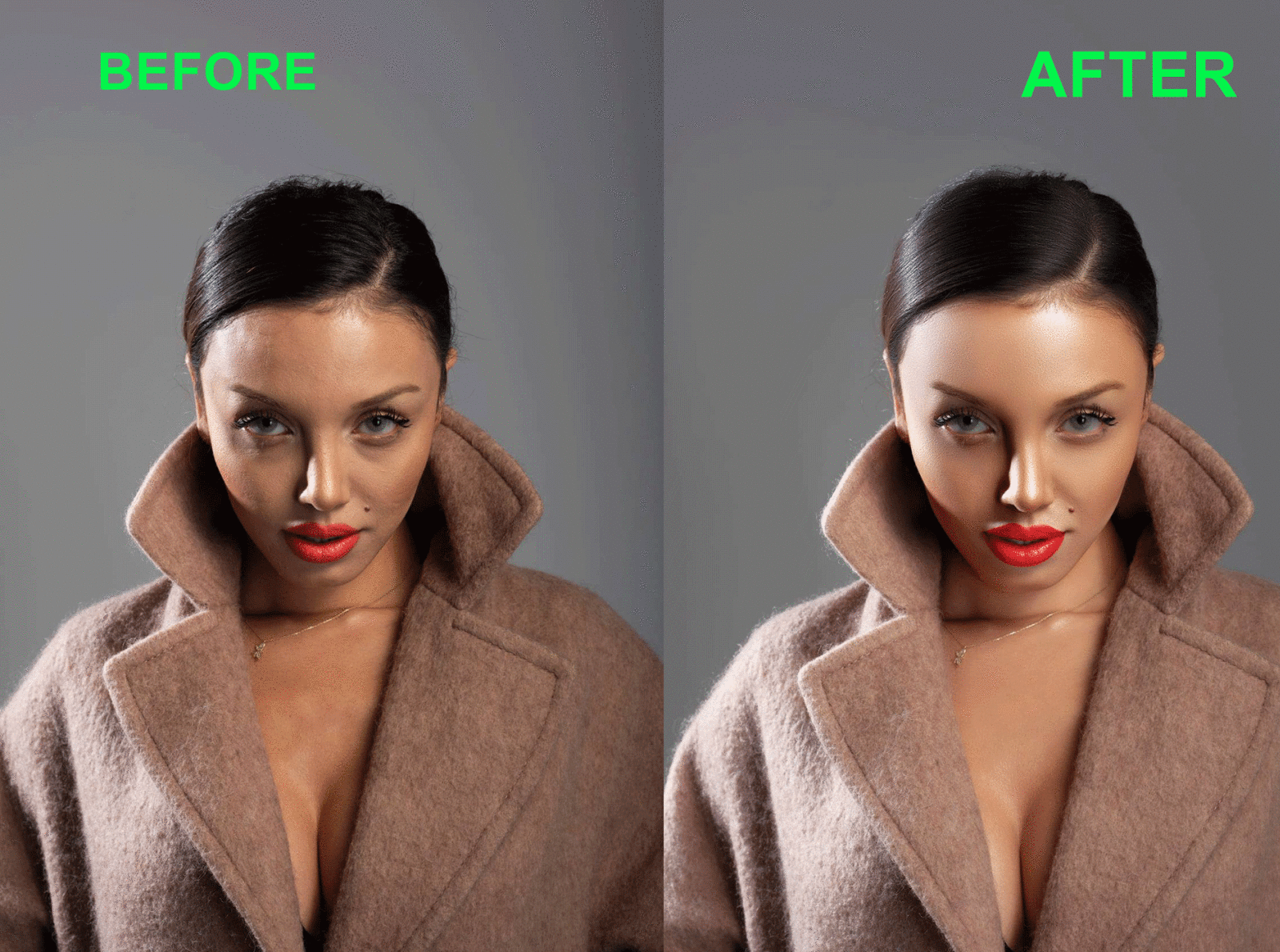 Retouching services professionally