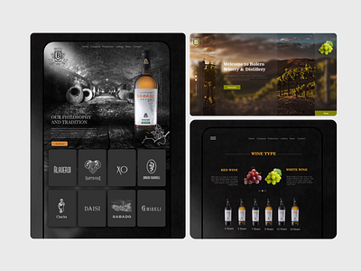 Winery & Distillery Web Design