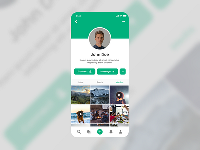 Daily UI Challenge - #006 User Profile