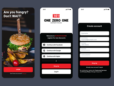 Burger House Mobile App