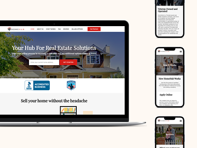 Real Estate Website Design adobe branding design figma graphic design illustration logo realestate website websitedesign wordpress