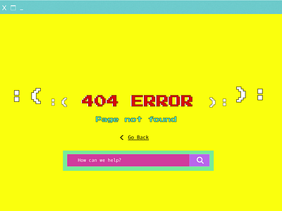 Daily UI 8 404 error page 008 dailyui dailyuichallenge