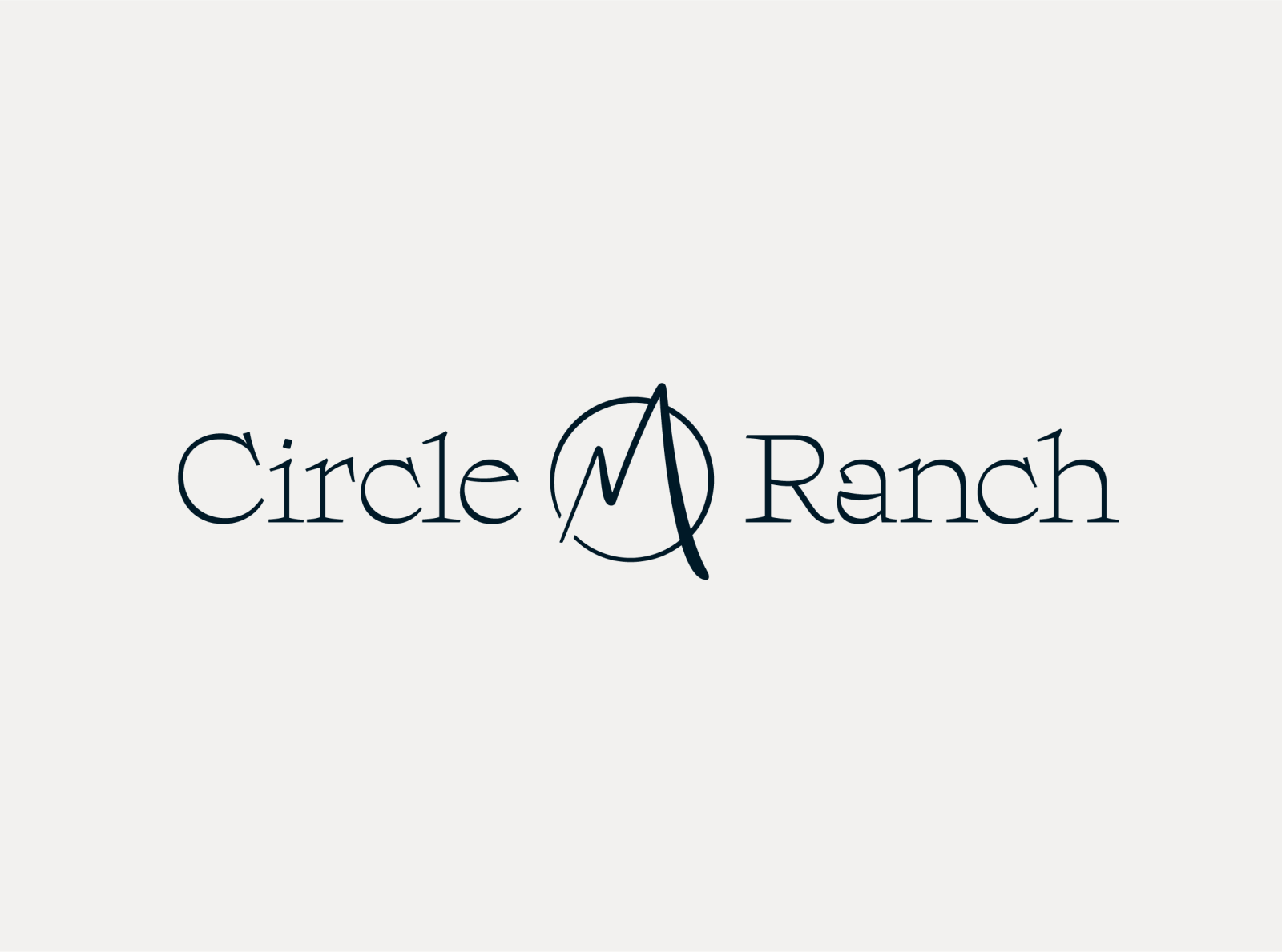 Circle M Ranch logo by Kaitlin Sullivan on Dribbble