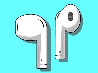 Airpods illustration adobe adobe illustrator brading brand branding branding design design designs graphic design icon illustration logo typography ui ux vector vectorart