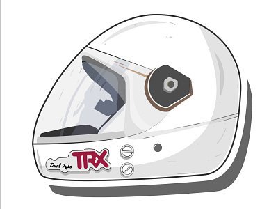 TRX helmet adobe adobe illustrator brand branding design designs graphic design hand drawn helmet illustration logo vector