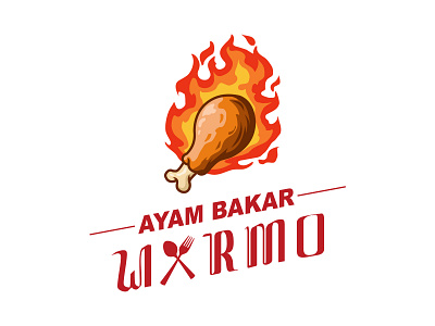 Chicken Roasted 20201 2021 adobe brand branding chicken entrepreneur firechicken graphic illustration indonesia jakarta keren logo logokeren2021 marketplace ppkm roasted selatan vektor