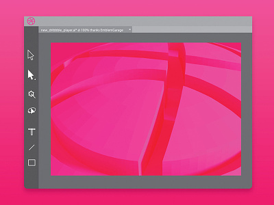 First Shot dribbble first shot illustrator interface invite logo player thank thanks ui ux you