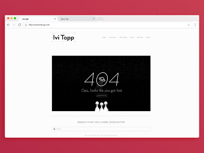 404 Page 404 ivi topp lost page site