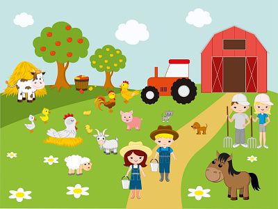 Farm Clip Art