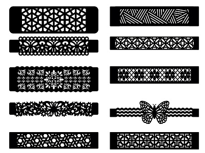 Bracelets, Templates For Cutting, Jewelry Making