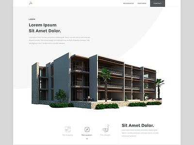 Upcomming Residence in Mexico design minimal ui