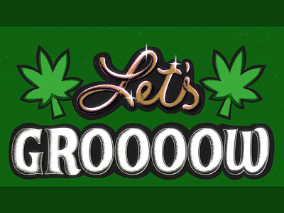 Let's Grow! animation cannabis gara marijuana psychodelic the long lost disciple trippy weed