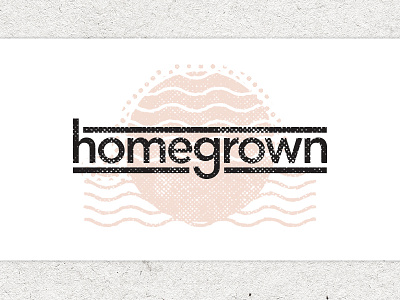Homegrown design homegrown miami mow party pink recycle sun water