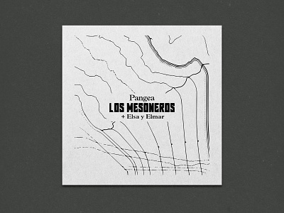 Custom Cartography and Cover Design for Los Mesoneros artwork cartography cover design gara geography los mesoneros map pangea the long lost disciple typography