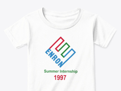 enron internship shirt