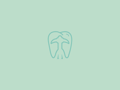 Toothpick Dentistry logo logo design negative space pick tooth