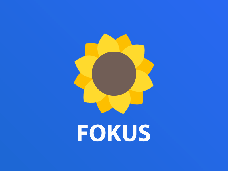 Animated Logo for Fokus App app icon logo