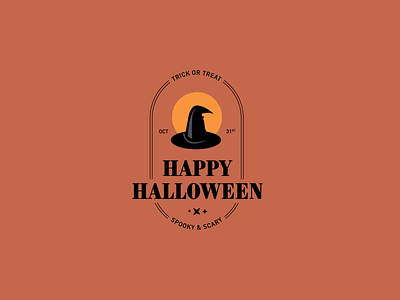 Happy Halloween! halloween happy halloween moon october orange scary spooky trickortreat witch witch hat