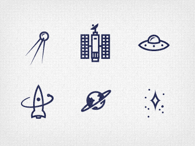 Mozcon Icon awesome best clean design drawn earth fiction flat graph grid icon icons illustration modren new orbit original rocket satellite science silence simple space star stars texture ufo