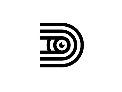 Deadeye Logo brand agency brand and identity deadeye eye eyeball logo