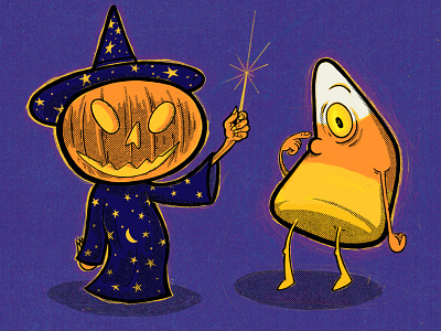 Pumpkin Witch And The Cyclopsacorn