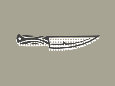 Knife icon knife line art sharp tan