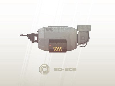 ED-209 gun ed 209 gun robocop