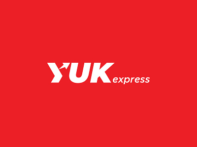 YUK Express app delivery design express graphic design logistics logo