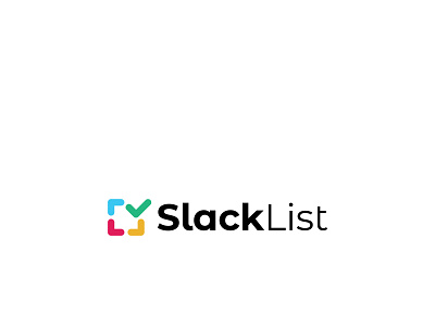 SlackList Logo Concept app branding colorful colorful logo creative design illustration logo vector