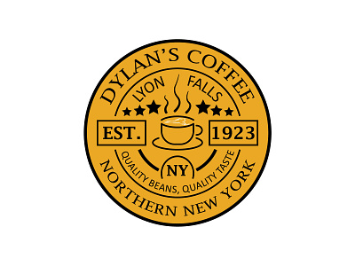 Daily Logo Challenge Day 6: Coffee Shop adobeillustrator branding dailylogochallenge dailylogochallengeday6 design graphicdesign graphicdesigner graphicdesigns illustration logo logodesign vector